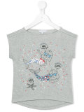  cat mermaid T-shirt
