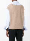 boat neck knitted top