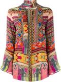 printed blouse 