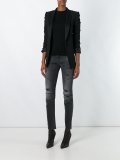 distressed skinny jeans