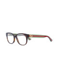 Web arm transparent glasses