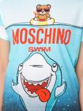 teddy and shark T-shirt