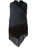 fringed reversible scarf