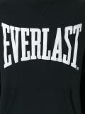 logo print hoodie 