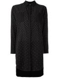 polka dot oversized shirt 