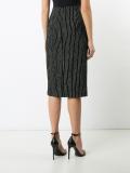 striped pencil skirt 
