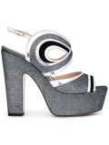120mm 'Suzy' graffiti sandals