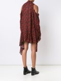 'Haifa Open Shoulder Floral'连衣裙