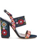 Senna Festival embroidered sandals