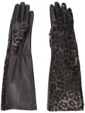 leopard print gloves