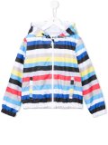 striped windbreaker