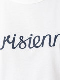 'Parisienne' print T-shirt