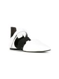 leather ballerinas