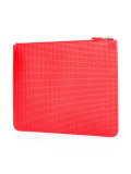 pocket zip clutch