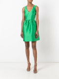 flared sleeveless dress