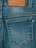 light-wash denim jeans