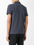 patched bird polo shirt