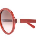 round frame aviator sunglasses