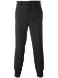 gathered ankle tailored trousers