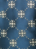 flared jacquard dress