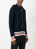 Cappuccio Tricot zip hoodie