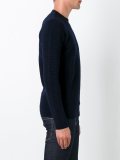 ribbed crew neck jumper