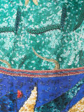 patterned maxi dress