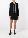 diamanté tie dress
