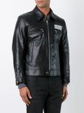logo print jacket