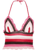 crochet halterneck top 