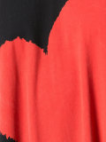 heart print T-shirt 