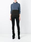 two-tone jumper