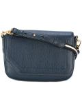fold-over closure crossbody bag