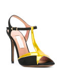 contrast sandals 