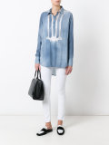 stripes detail shirt
