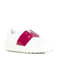 contrast band sneakers 