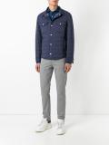 buttoned padded jacket