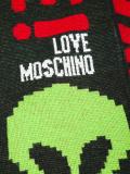 alien print scarf