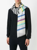 striped scarf