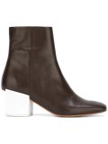 chunky heel ankle boots