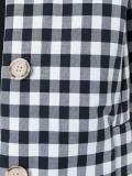 checked mid coat