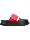 round-toe sandals