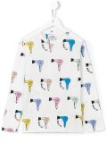 hair dryer print T-shirt