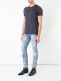 distressed skinny jeans