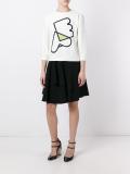 logo print sweatshirt