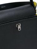 flap closure tote bag