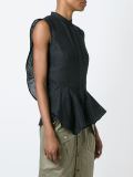 diagonal drape top