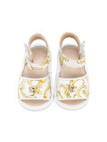 printed sandals 