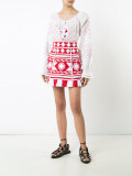 Aztec embroidery skirt  