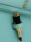 lipstick charm tote 